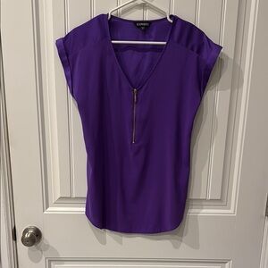 Express Women's Purple Top
